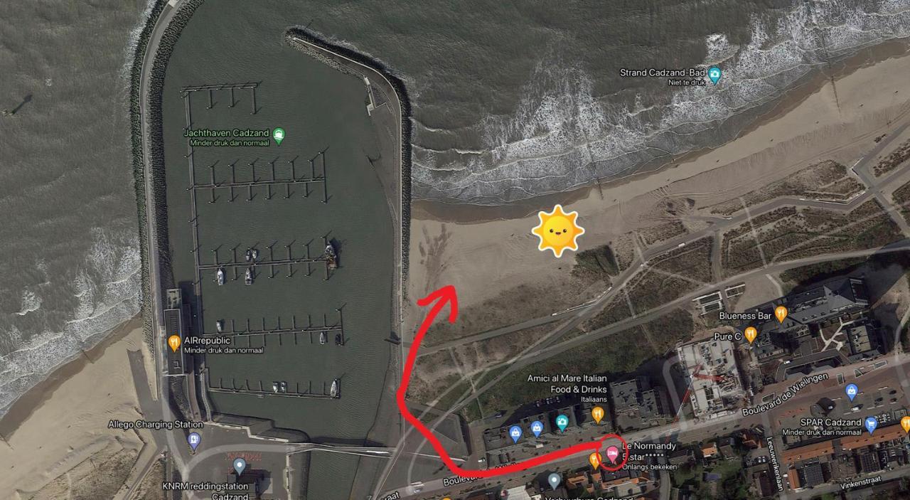Apartament Le Normandy 5Star Cadzand Zewnętrze zdjęcie
